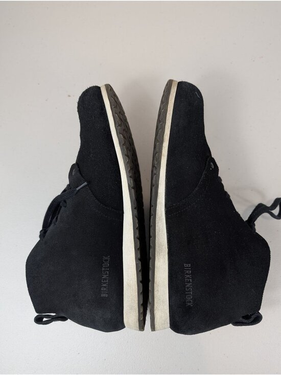Birkenstock Dundee ankle suede boots in black men\'s size 10 main image 7
